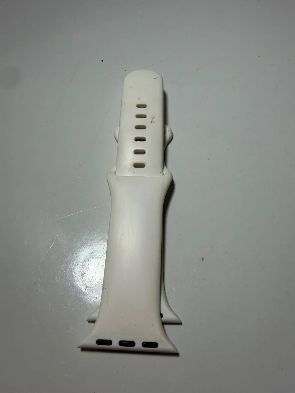 Silicone Replacement iWatch Bands in Pink, Purple, Tan & White